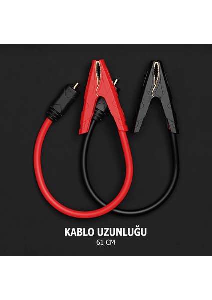 GBC004 12V/24V GB500 Ağır Hizmet Tipi Akü Takviye Bağlantı Kablosu fiyatları