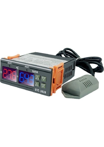 3028 Sıcaklık ve Nem Ölçer -20°C~80°C Çift Ekran Kalibrasyonlu indirimleri