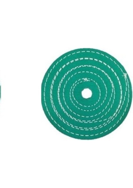 115 mm Dikişli Polisaj Keçesi (Yeşil Keçe)