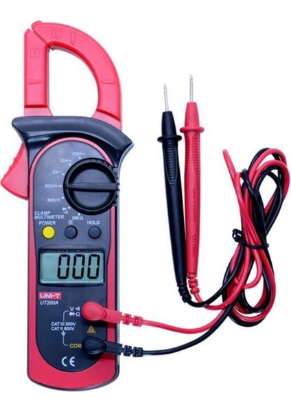 Dijital Pens Ampermetre 600V AC/DC 200A AC Aydınlatmalı Ekran ve Data Hold Özellikli modelleri