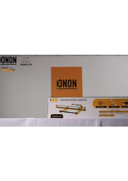 Onon 127CM Lazerli Kesim Uzun Seramik Fayans Granit Kesme Makinası 1270MM - Yedek Elmas Hediye fiyatları