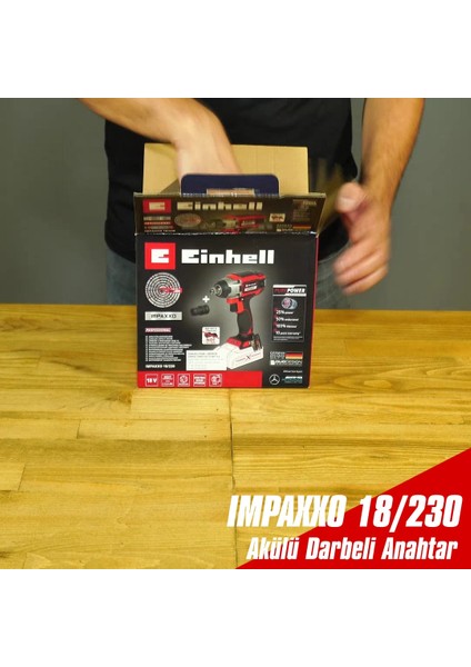 Impaxxo 18/230 - Solo Kömürsüz Akülü Darbeli Somun Sıkma - 4510080