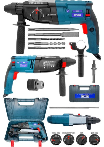 Metal Şanzıman Kırıcı Delici Darbeli Matkap 2-28 mm Hilti