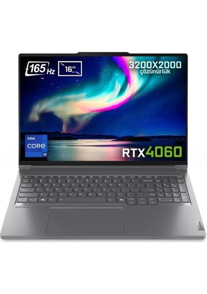 Thinkbook 16PG5 Irx 21N50024TR I9-14900HX 32GB 1tb SSD RTX4060 8gb 16INÇ 165Hz Fdos Laptop