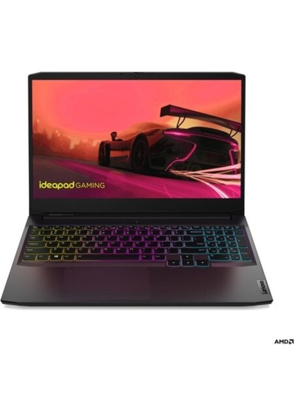 Ideapad Gaming 3 82K200K3TX Ryzen 5 5600H 8 GB 512 GB SSD GTX1650 15.6" Full Hd Notebook