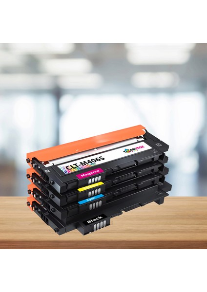Samsung CLX-3305 Muadil Toner Takım / CLT-K406S