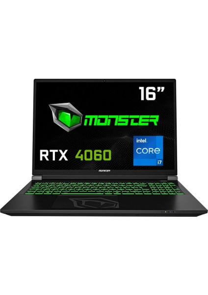 Tulpar T6 V3.1.2 Intel Core I7 13700HX 32 GB Ram 1 Tb SSD 8 GB Rtx 4060 Freedos 16" Fhd+ 165 Hz