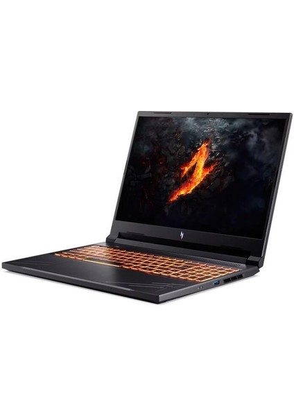 Nitro V16 NH.QRVEY.004-16 R5 8645HS 16GB 512GB SSD RTX4050-6GB Freedos 165Hz 16'' Notebook