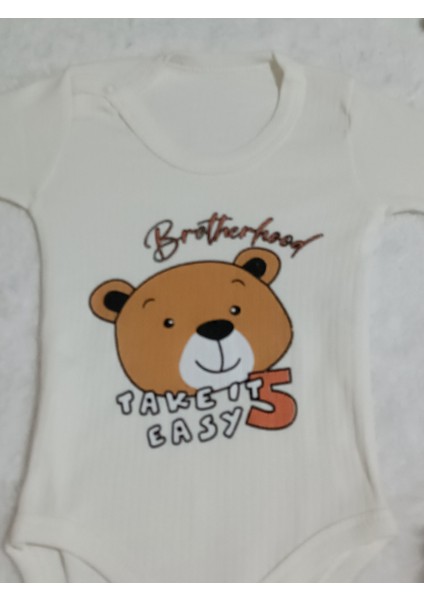Baskılı Bebek Çıtçıtlı Body