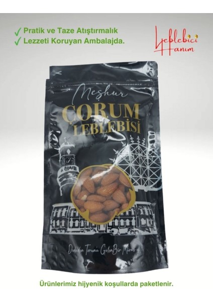 Taze ve Lezzetli İri Boy Tuzlu Badem 500 gr