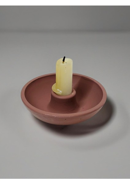 Antik Görünümlü Tabak Şamdan fiyatları