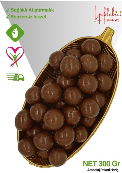 Kavrulmuş Fındık Üzerine Elit Serisi Özel Çikolata Kaplama Draje 300 gr
