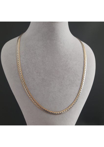 Çelik Çift Renk Erkek Zincir Kolye fiyatları