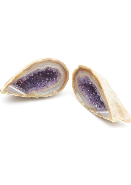 Hakiki Doğal Jeod Ametist Taşı Kaya Parçası 128 Gram fiyatları