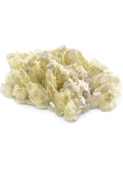 Hakiki Doğal Limon Kuvars Taşı Kaya Parçası 555 Gram