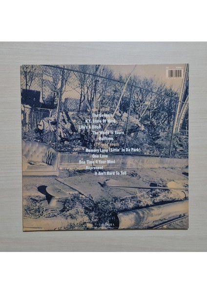 - Illmatic - 1994 Ilk Baskı - Dönem Baskı Plak - Longplay - Lp