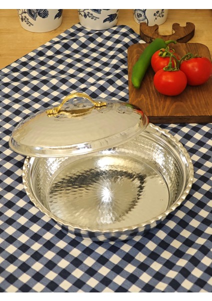 Bakır Pilav Tenceresi 24 cm