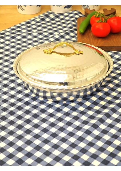 Bakır Pilav Tenceresi 24 cm