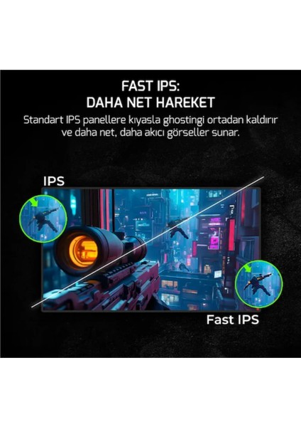 Sonic T80 27" 0.5 ms 2K IPS 180 Hz Oyuncu Monitörü modelleri
