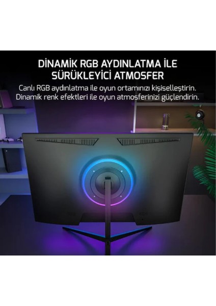 Sonic T80 27" 0.5 ms 2K IPS 180 Hz Oyuncu Monitörü