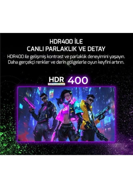 Sonic T80 27" 0.5 ms 2K IPS 180 Hz Oyuncu Monitörü