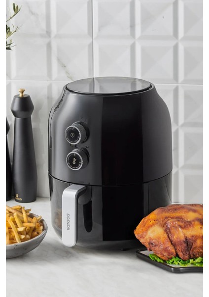 Multifry 3.5 Lt Yağsız Fritöz – Isı Ayarlı, Mekanik Kontrollü, Dayanıklı Metal Gövde ve Kolay Temizlik indirimleri