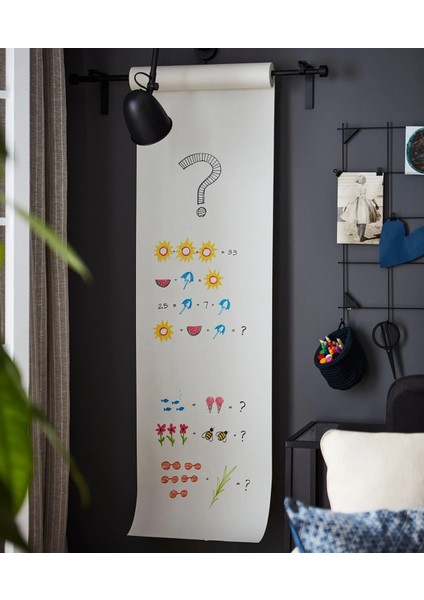 2 Adet Çizim Kağıdı Rulosu Genişlik: 45 cm Ikea 2'li Set Resim Çizme Kağıdı Metre Rulo (30+30 Metre) fiyatları