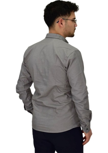 Erkek Spor Likralı Gömlek BGL-ST04343 fırsatları
