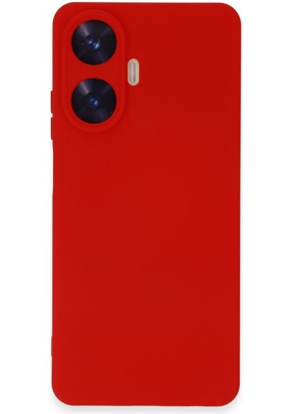 Realme C55 Kılıf Nano Içi Kadife Silikon