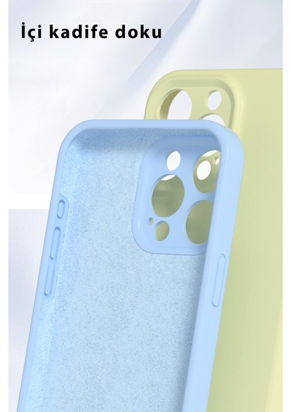 Realme C55 Kılıf Nano Içi Kadife Silikon