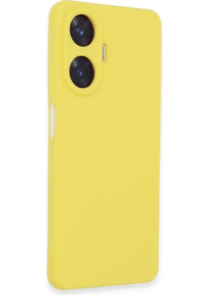 Realme C55 Kılıf Nano Içi Kadife Silikon
