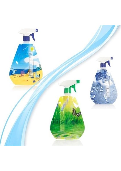 500 ml Katlanabilir Sulama Spreyi Doldurulabilir Püskürtme Şişesi
