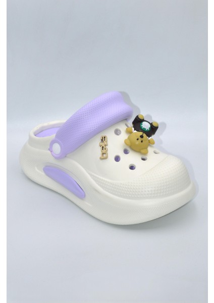 Dolgu Taban Kadın Lila Eva Terlik ( Bir Beden Büyük Alınız ) fiyatları