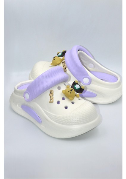 Dolgu Taban Kadın Lila Eva Terlik ( Bir Beden Büyük Alınız ) modelleri