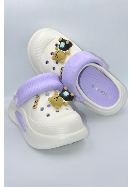 Dolgu Taban Kadın Lila Eva Terlik ( Bir Beden Büyük Alınız ) fırsatları