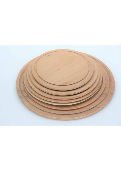Pizza Sunum Tahtası 22 Cm (10 Adet)