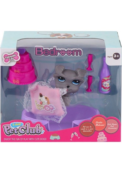 Kzl- Pet Star Bedroom Aksesuarlı Set -Kızılkaya Oyuncak