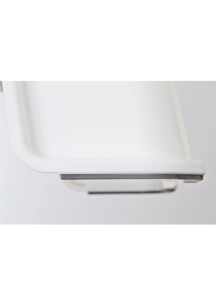 Kaymaz Taban Banyo Basamağı 45X35X25 cm İkea Tabure Basamak Plastik Çocuk Basamağı Beyaz Renk fırsatları