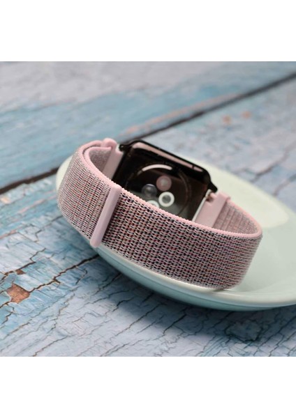 Xiaomi Watch S4 Uyumlu Hasır Dokuma Kumaş Kordon 22MM