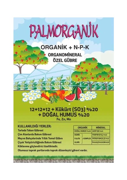 Palmorganik 12-12-12 25KG