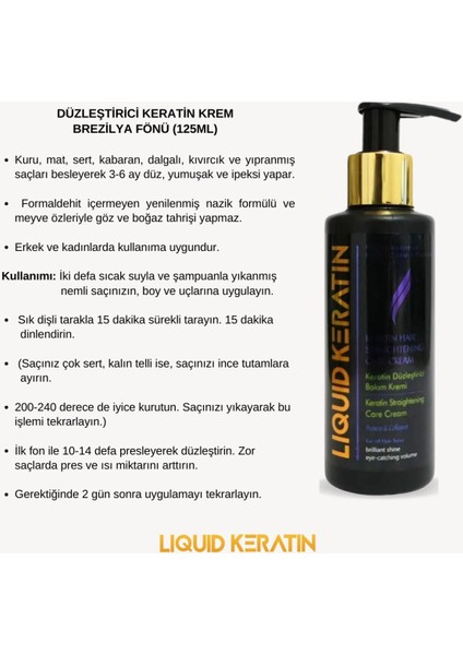Düzleştirici Ikili Keratin Bakım Seti (Düzleştirici + Şampuan)
