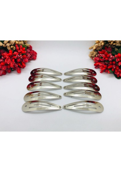 Su Damlası Metal Çıtçıtlı Toka