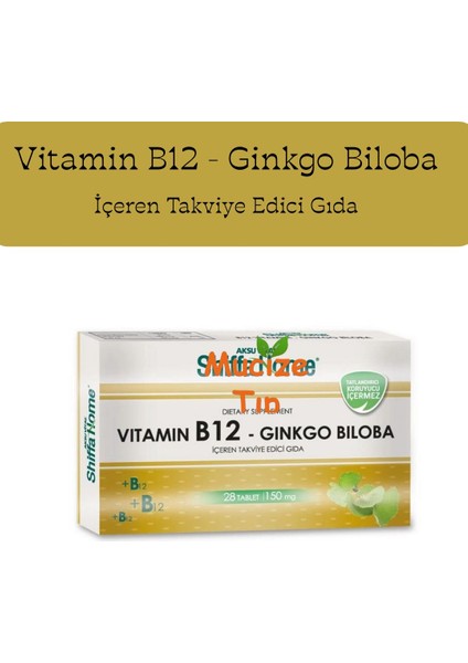 Vitamin B12-GINGKO Biloba Tablet