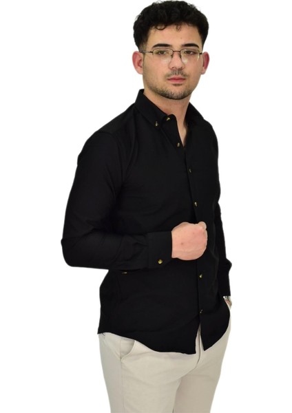 Erkek Likralı Spor Silim Fit Gömlek BGL-ST04327 modelleri