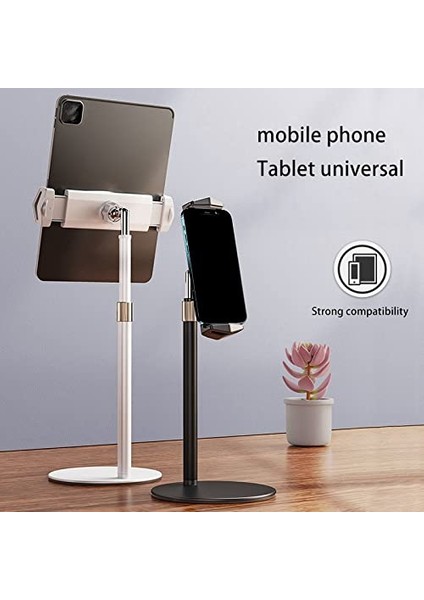 Yüksekliği Ayarlanabilir Tablet ve Telefon Standı – 360° Dönebilir, Ergonomik Tasarım Premium Metal Tablet ve Telefon Standı Sağlam modelleri