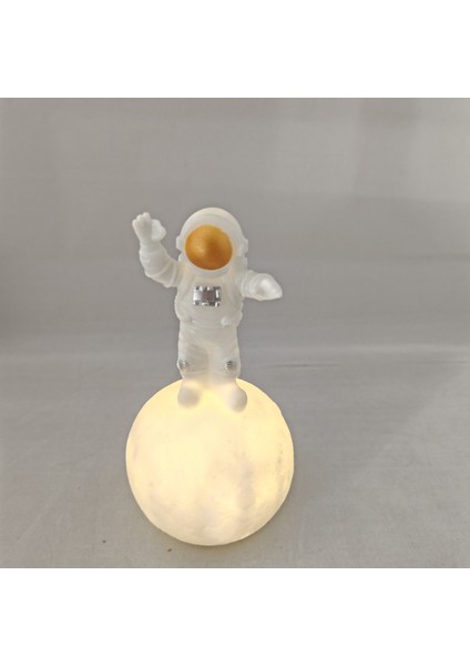 Astronot Şekilli Pilli Gece ve Masa Lambası BigTrendStore