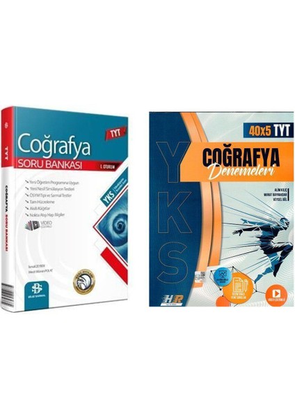 TYT Coğrafya Soru Bankası Ve Hız Renk Coğrafya Deneme Seti 2 Kitap