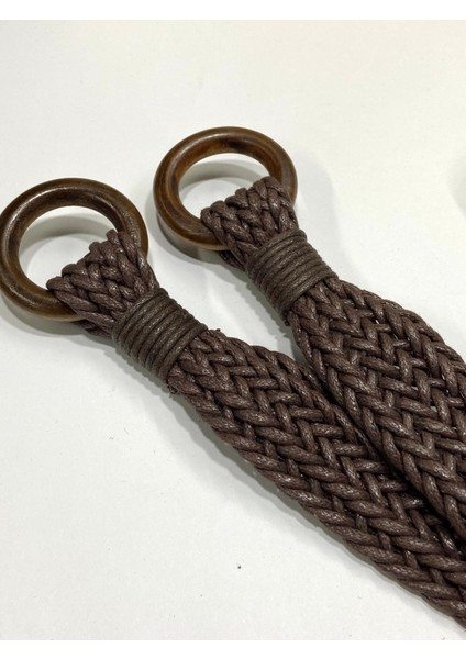 Örgü Model Çanta Sapı / Deri Görünümlü Sap / 45 cm / fiyatları