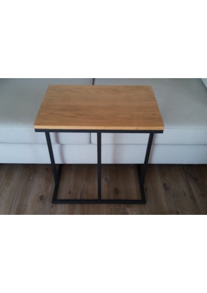 Ahşap Loft Dikdörtgen Yan Sehpa fiyatları