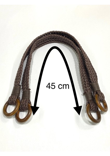 Örgü Model Çanta Sapı / Deri Görünümlü Sap / 45 cm / modelleri